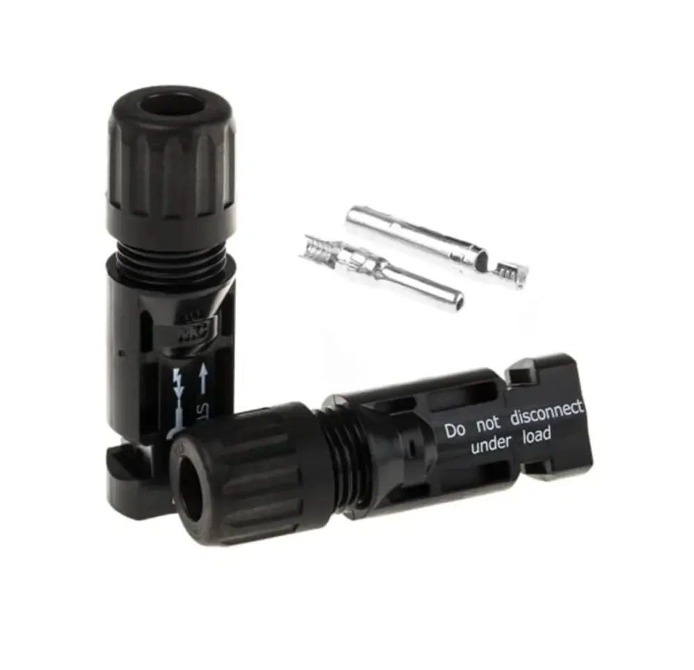 Set 5 conectori pentru cablu solar, MC4, 4÷6mm², 1500V DC, Aledio