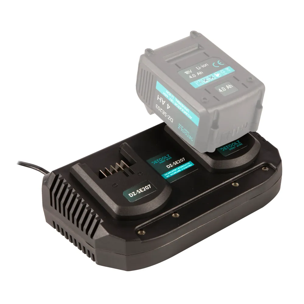 Incarcator 2 acumulatori 18V incarcare 3.5A/ora