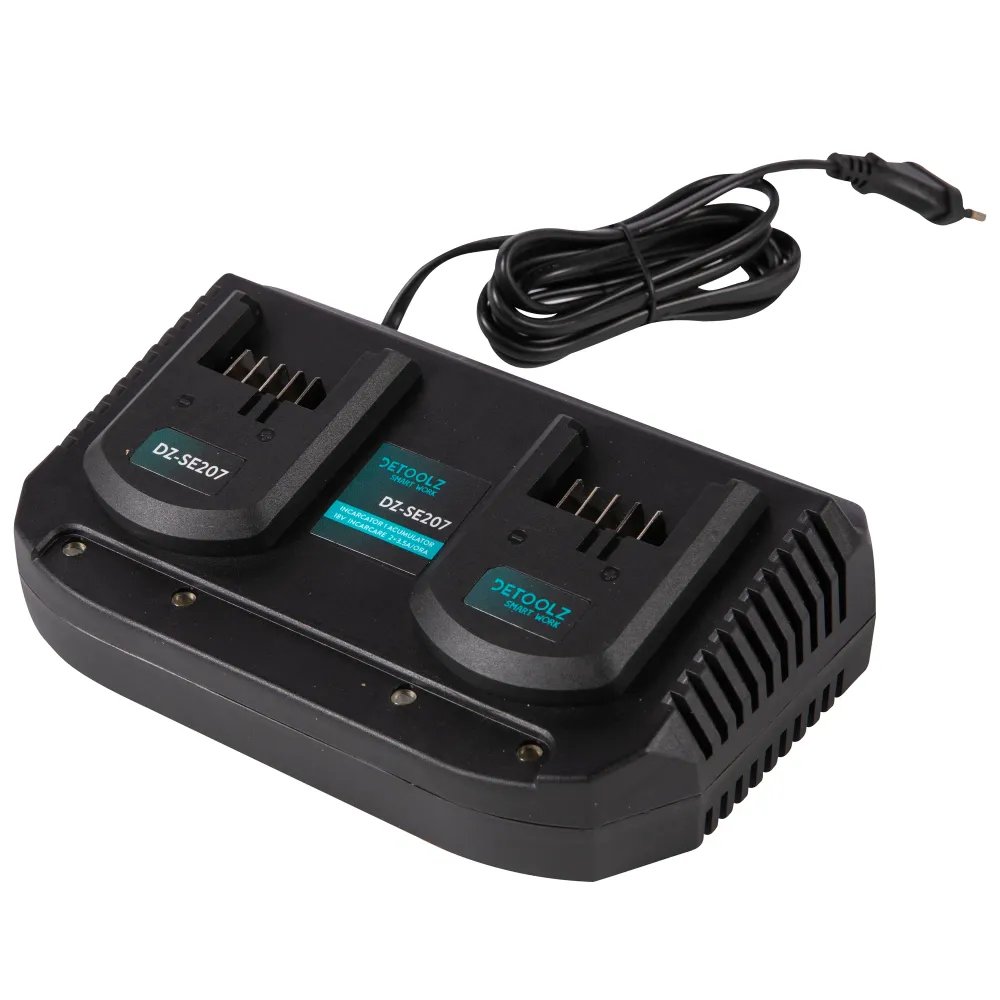 Incarcator 2 acumulatori 18V incarcare 3.5A/ora
