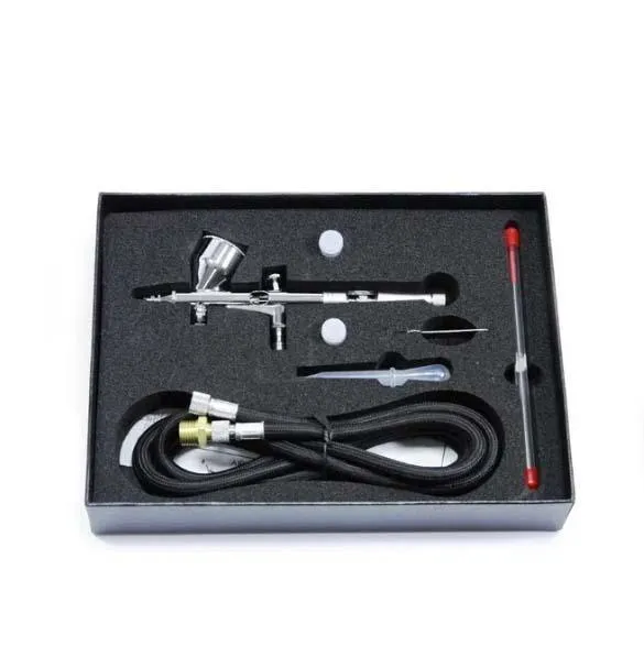 Aerograf INOX dual function pentru vopsit Profi cu 3 duze