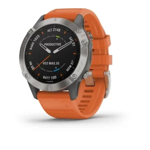 CEAS FENIX 6 SAPPHIRE TITAN/ORANGE 47MM