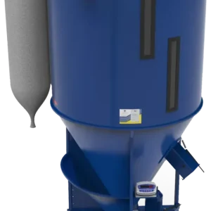 Amestecator furaje KS-2000 TMC – capacitate 2000 kg, volum 3945 L, motor electric 380V