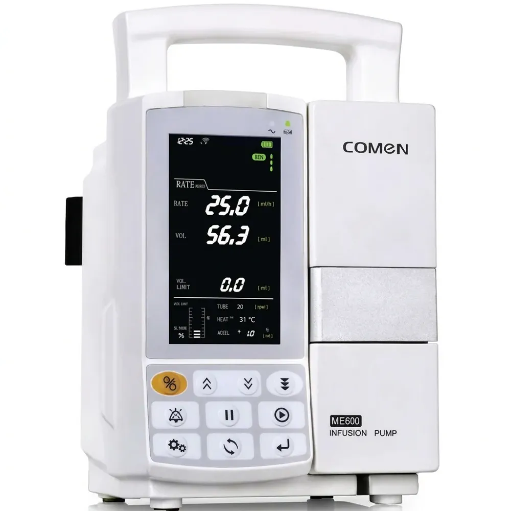 Pompa infuzie ME600, Comen