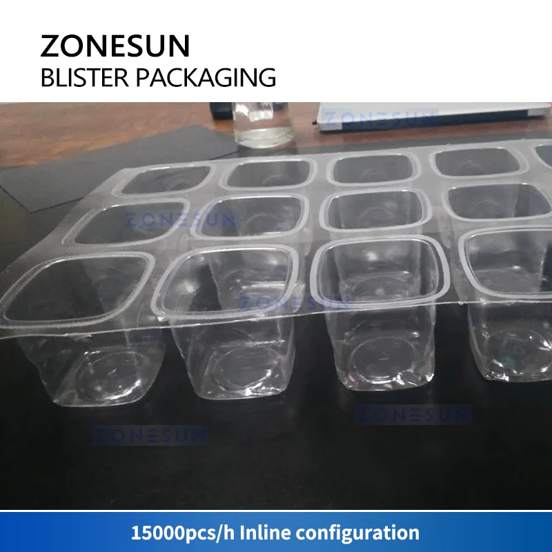 ZS-PJZN18 Blister Cup Packing Machine | Automatic Multi-Cup Sealing