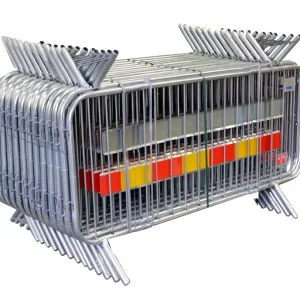 Flexibarrier Barieră mulțime – Basic – Picior fix, pachet complet (57.5 m)