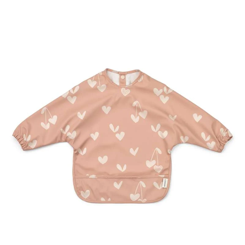 Liewood Merle Cape Bib Spiseforklæde - Sweethearts/Pale Tuscany