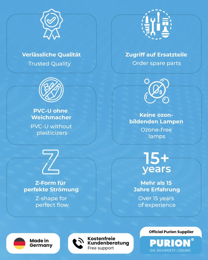 PURION Piscină 20 PVC-U De bază
