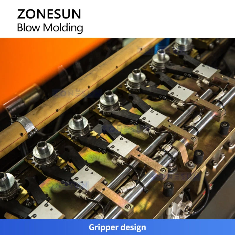 ZONESUN ZS-SBM2A Automatic Bottle Blow Molding Machine 2-Cavity UV Heating