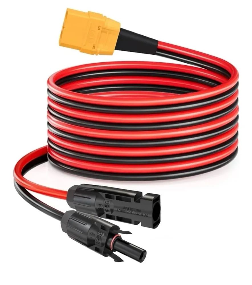 Cablu extensie 3 metri, conectori MC4 la mufa XT60, RONIC