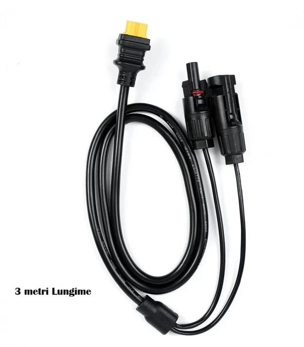 Cablu extensie 3 metri, conectori MC4 la mufa XT90 RONIC