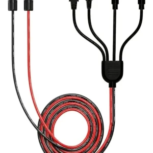 Cablu extensie 3 metri, conectori MC4 la mufe multiple 4 în 1 RONIC
