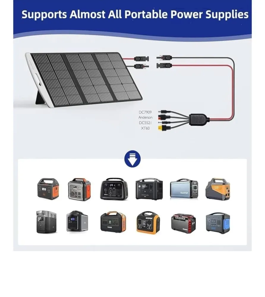 Cablu extensie 3 metri, conectori MC4 la mufe multiple 4 în 1 RONIC
