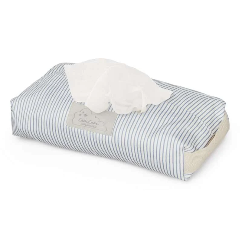 Cam Cam Copenhagen Etui pentru servetele umede - GOTS - Dungi clasice albastre Gasket Seal