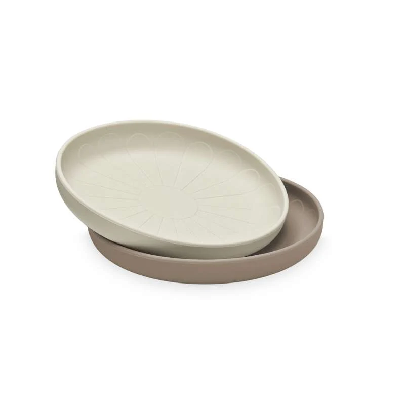 Cam Cam Copenhagen Farfurii - Floare - 2-buc - Earth Mix