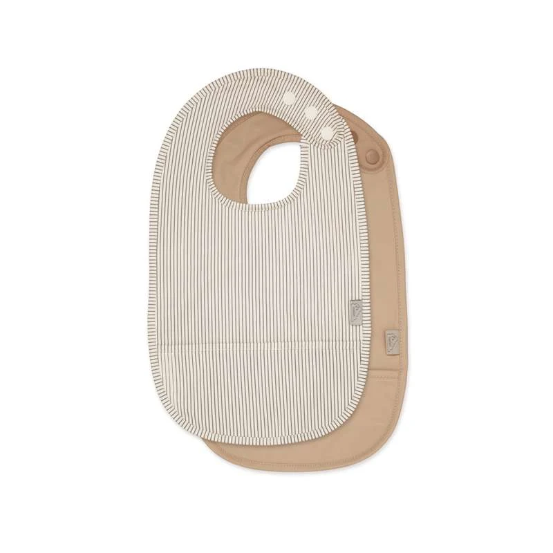 Gate Latch Cam Cam Copenhagen Șorț de grădină cu buzunar - 2-Pachet - Dungi Clasice Camel