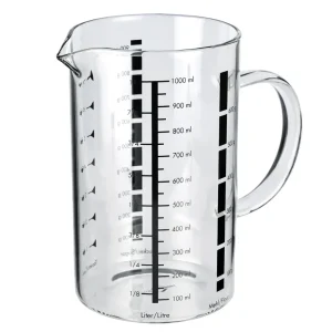 Cana gradata de masurare, sticla borosilicat, 1000 ml, KUCHENPROFI