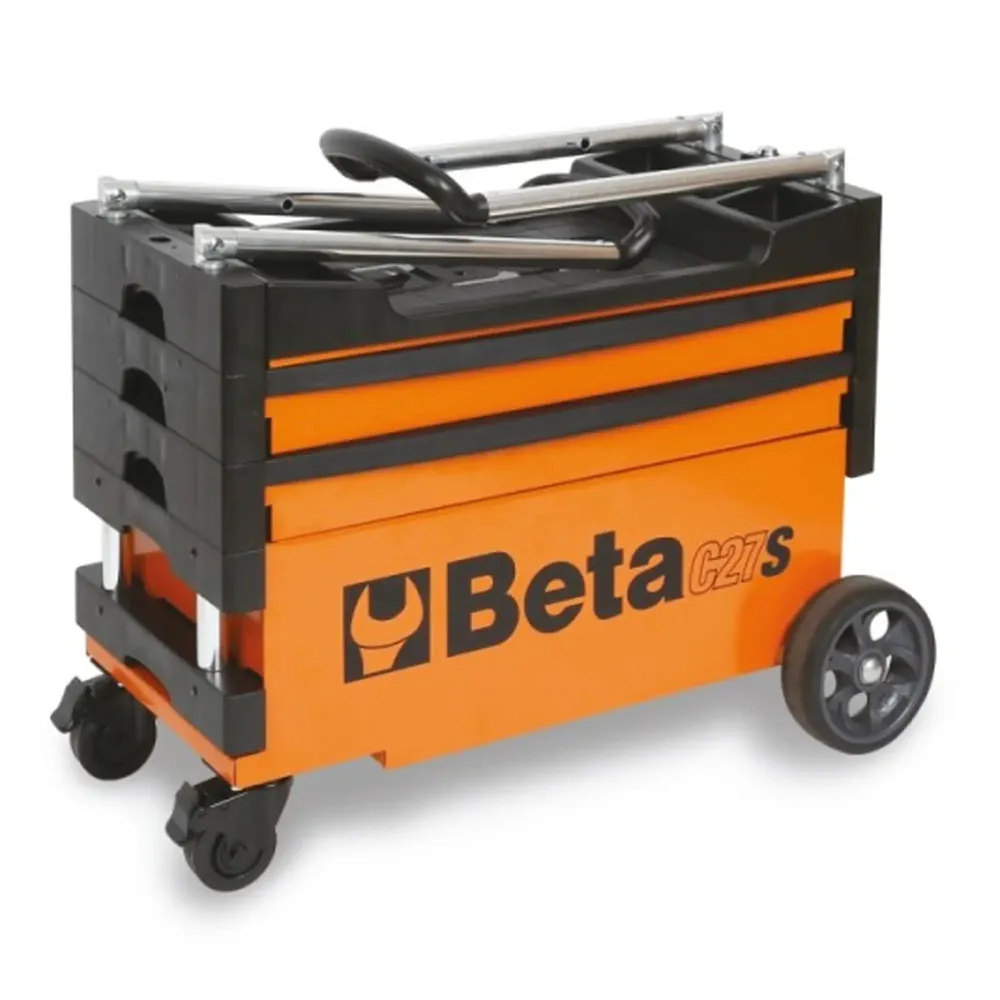 Cărucior de scule Beta C27S cu 100 de instrumente gratuite