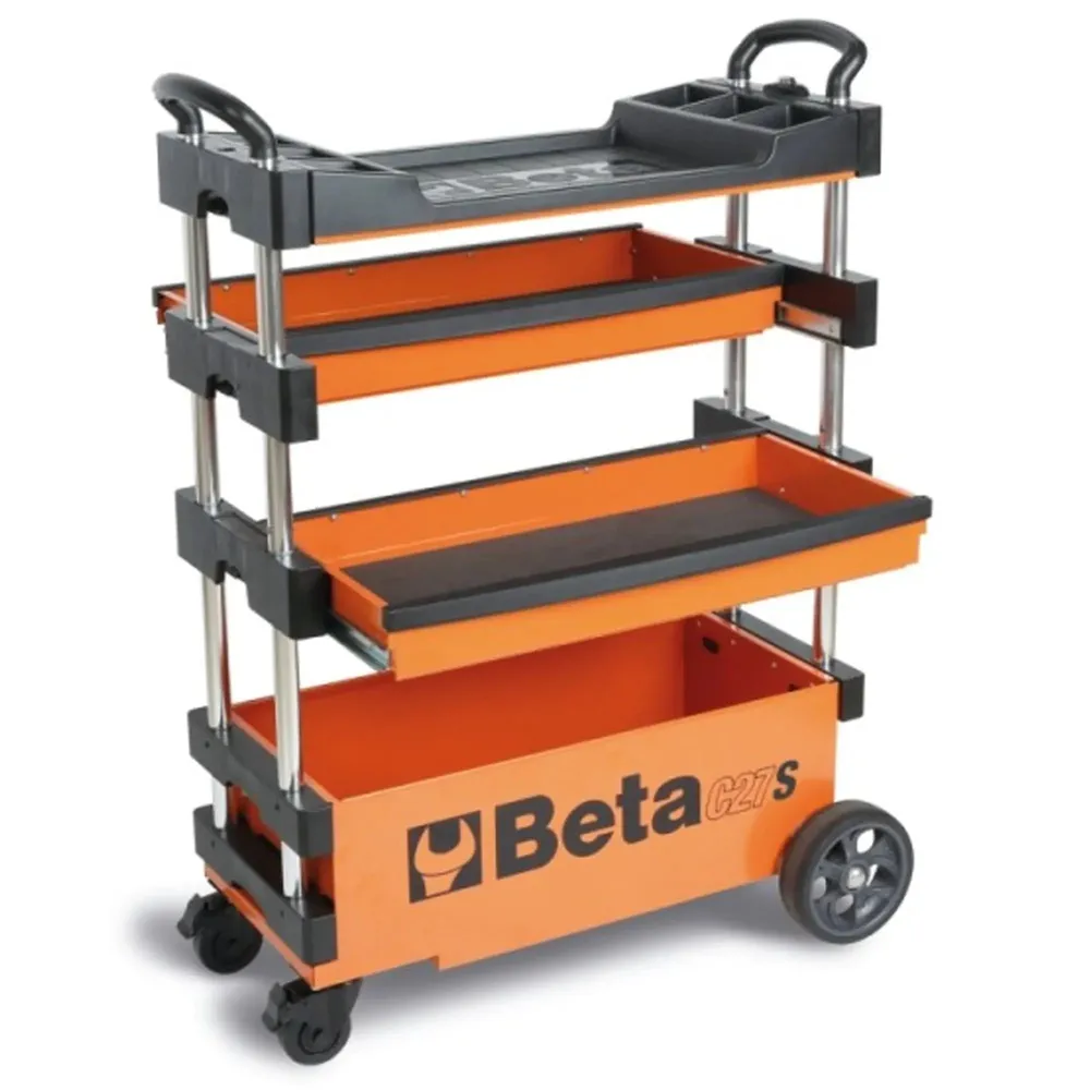 Cărucior de scule Beta C27S cu 100 de instrumente gratuite