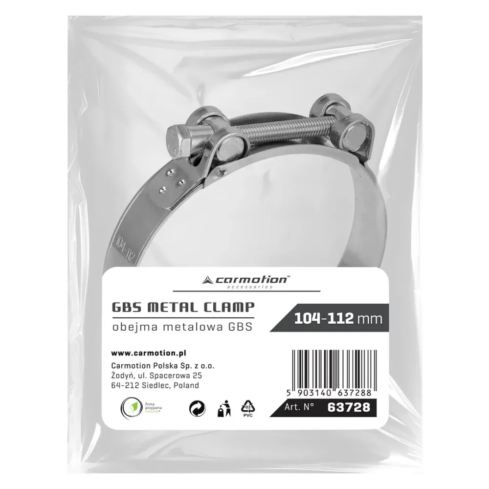 Clemă metalică GBS 104-112 mm