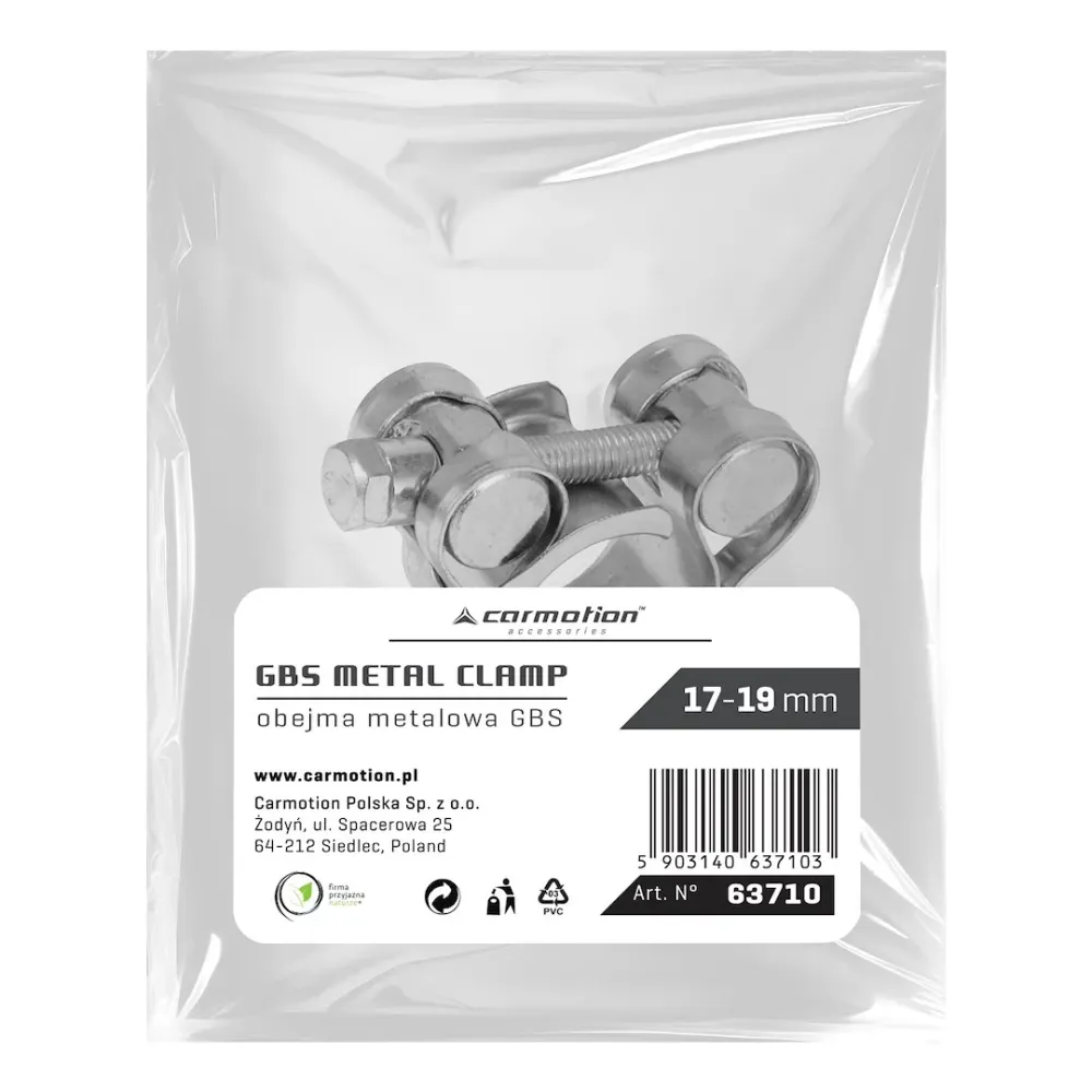 Clemă metalică GBS 17-19 mm