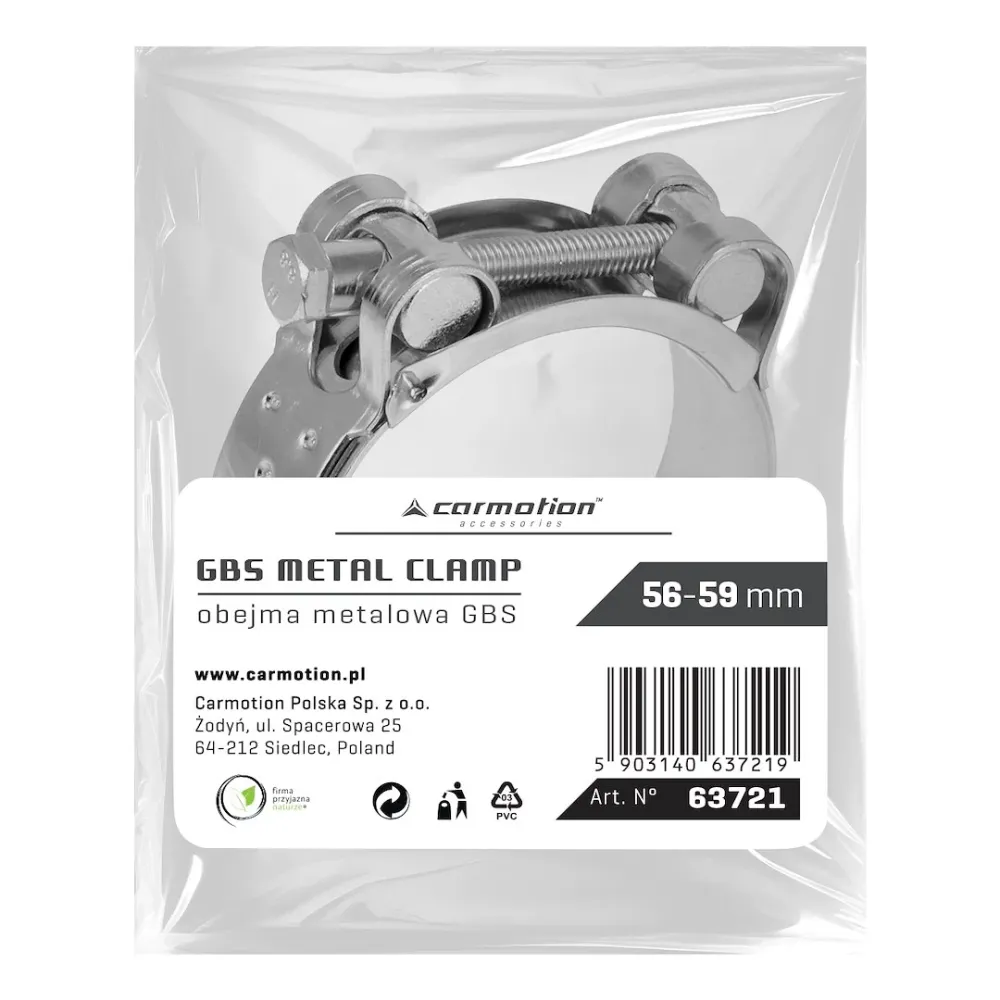 Colier GBS metalic 56-59 mm