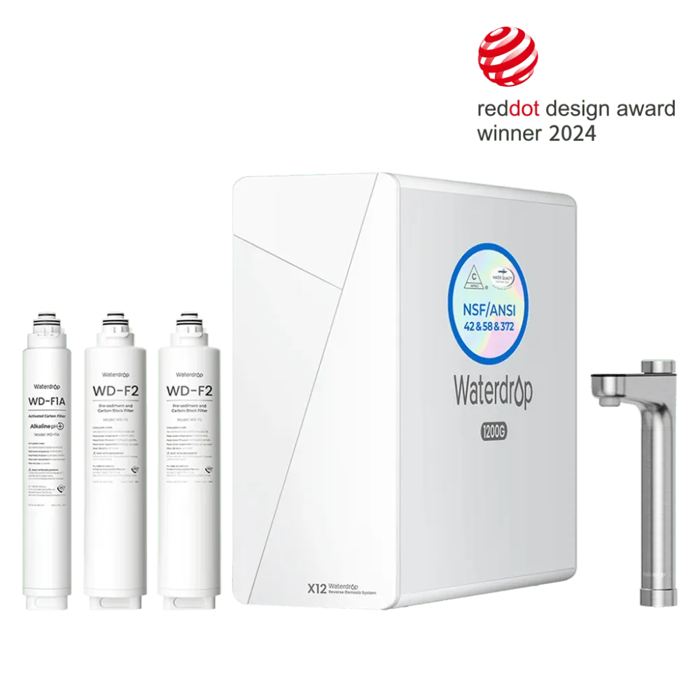 Sistem de osmoză inversă Waterdrop X Series, X12-F1A