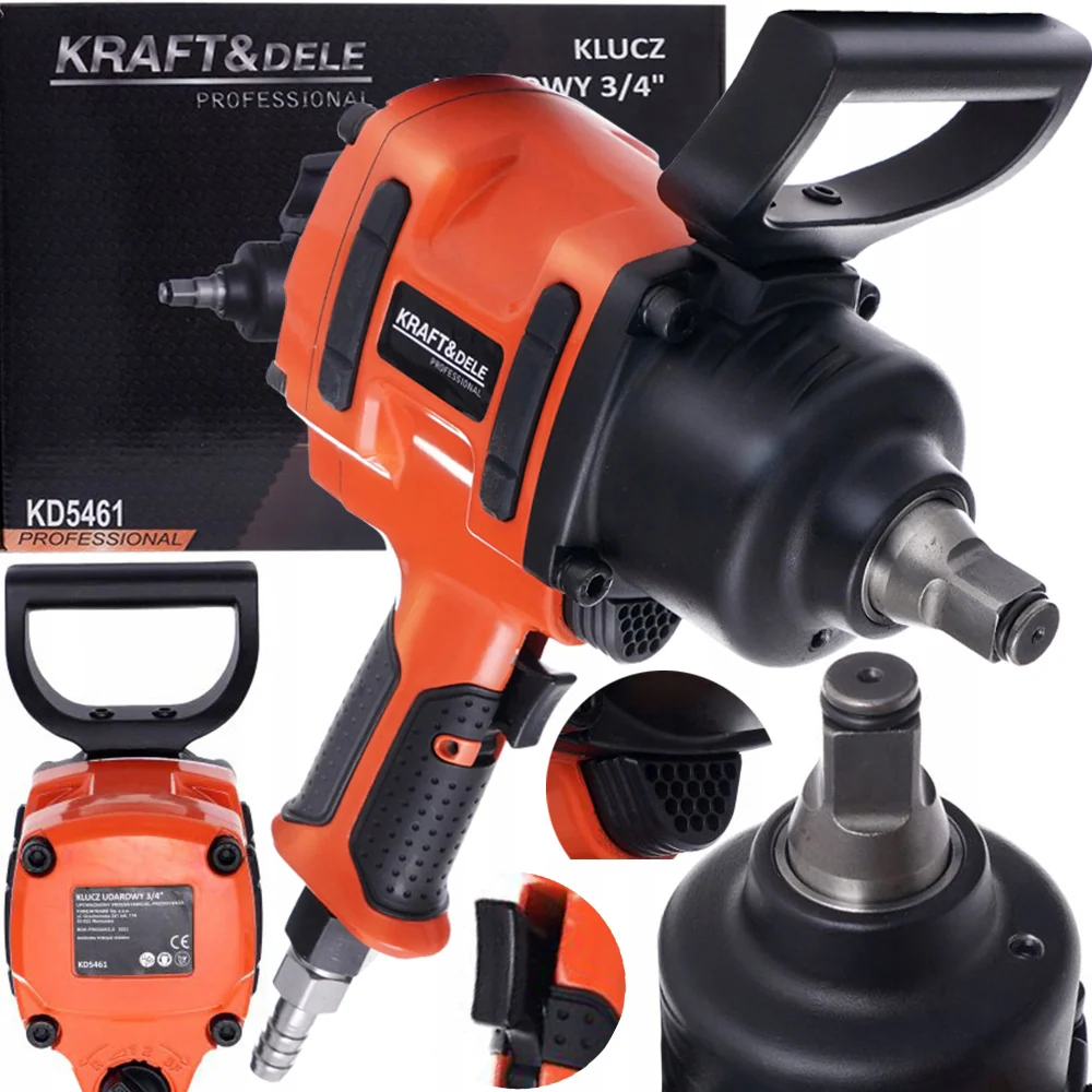 Cheie pneumatica Kraft&Dele KD5461, 2450Nm, 4600RPM