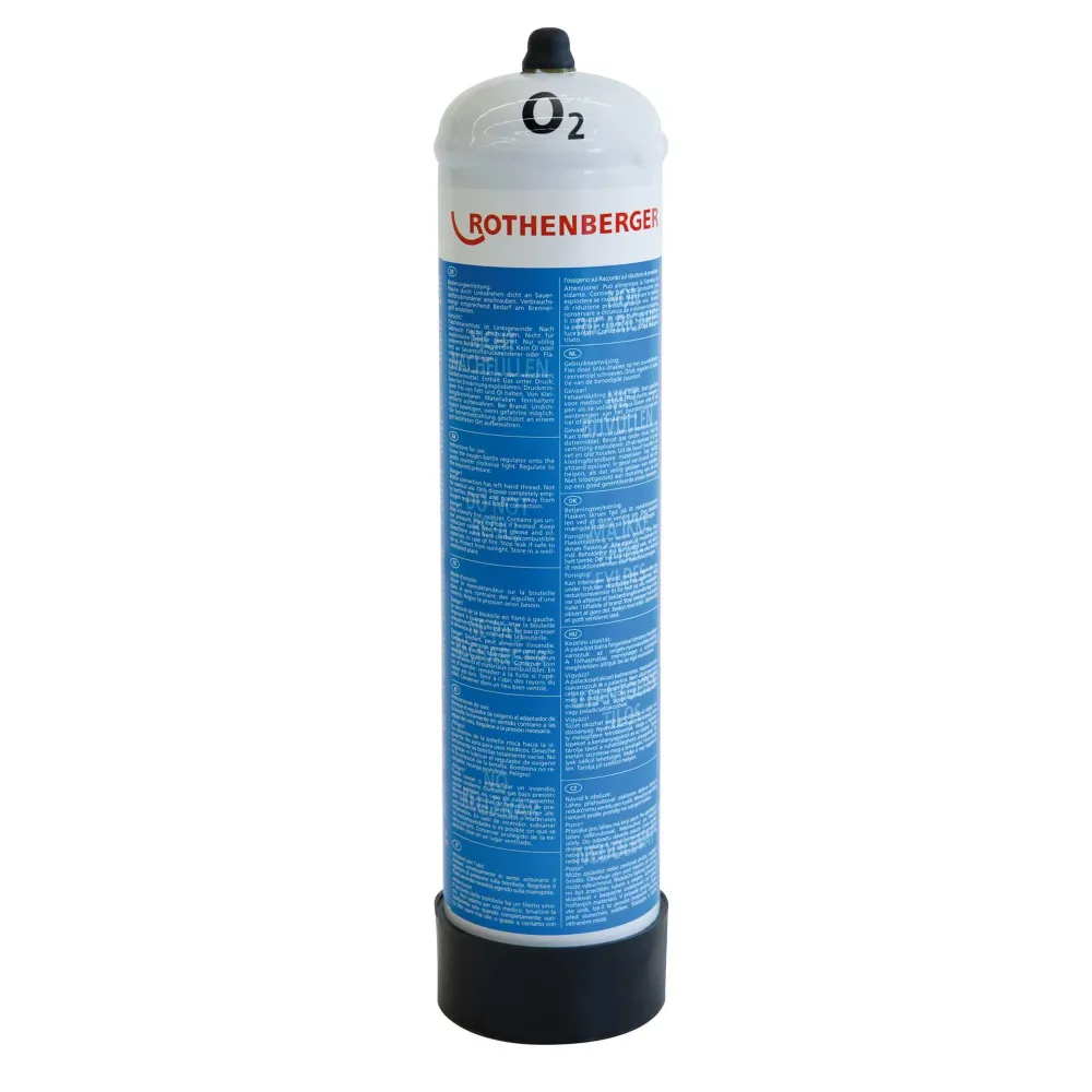 Butelie de oxigen Rothenberger 1L 110 bar
