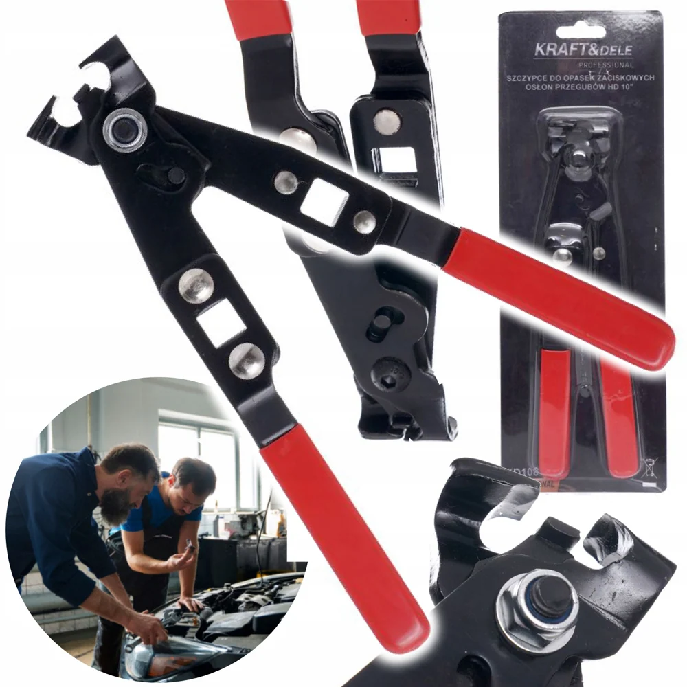 Cleste de sertizare/prindere pentru furtune - KD10810, HD 10"