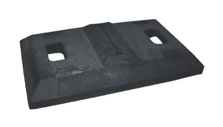 Bază din cauciuc pentru indicatoare Plastic și panouri Delineator trafic