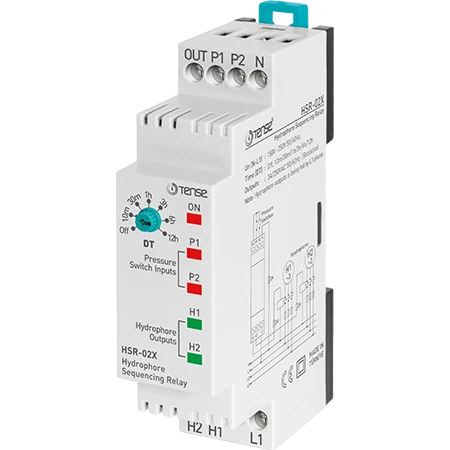 Releu de secvență hidrophore cu temporizator