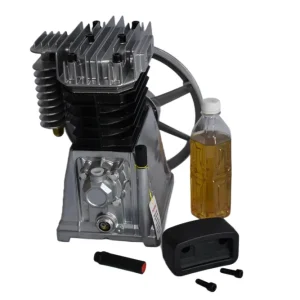 Cap pompe pt compresor aer comprimat 2.2 kw 8 bari 400L/min, Cap Compresor Aer 2 Pistoane Z-2065