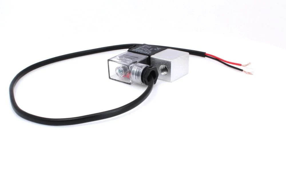 Electrovalva compresor silentios fara ulei, valva electromagnetica pentru compresor aer cu 1 iesire