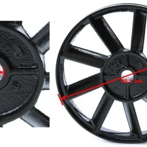 Fulie pompe compresor aer comprimat 25cm