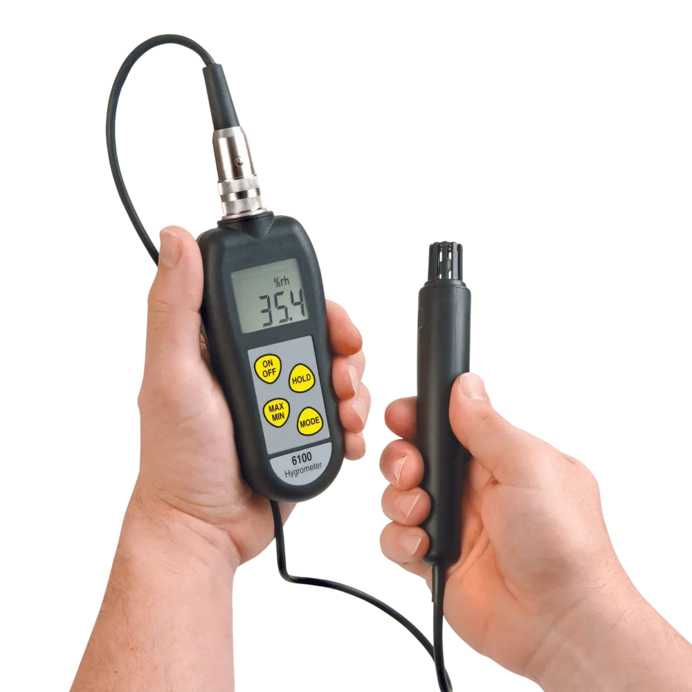 Higrometre termice cu sonde interschimbabile