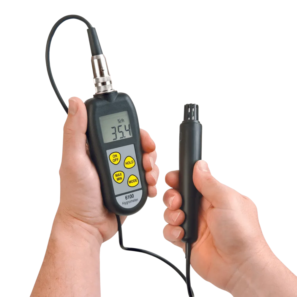 Higrometre termice cu sonde interschimbabile