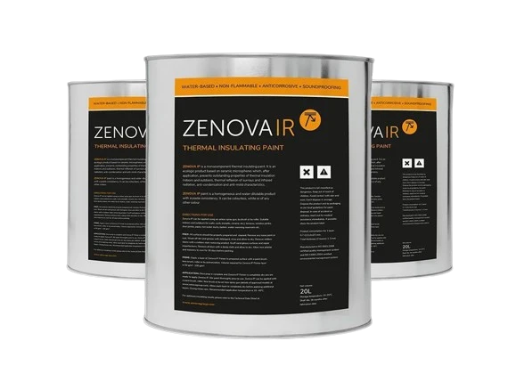 Vopsea Termoizolantă de Tencuială - Zenova IR