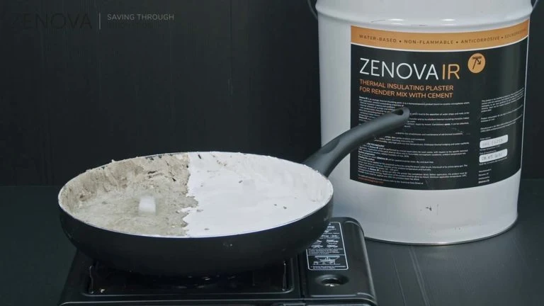 Vopsea Termoizolantă de Tencuială - Zenova IR