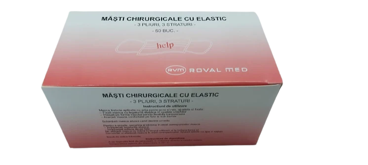 Masca Chirurgicala 50 bucăţi