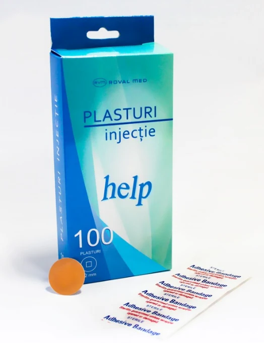 Plasturi rotunzi pentru injectie 22MM