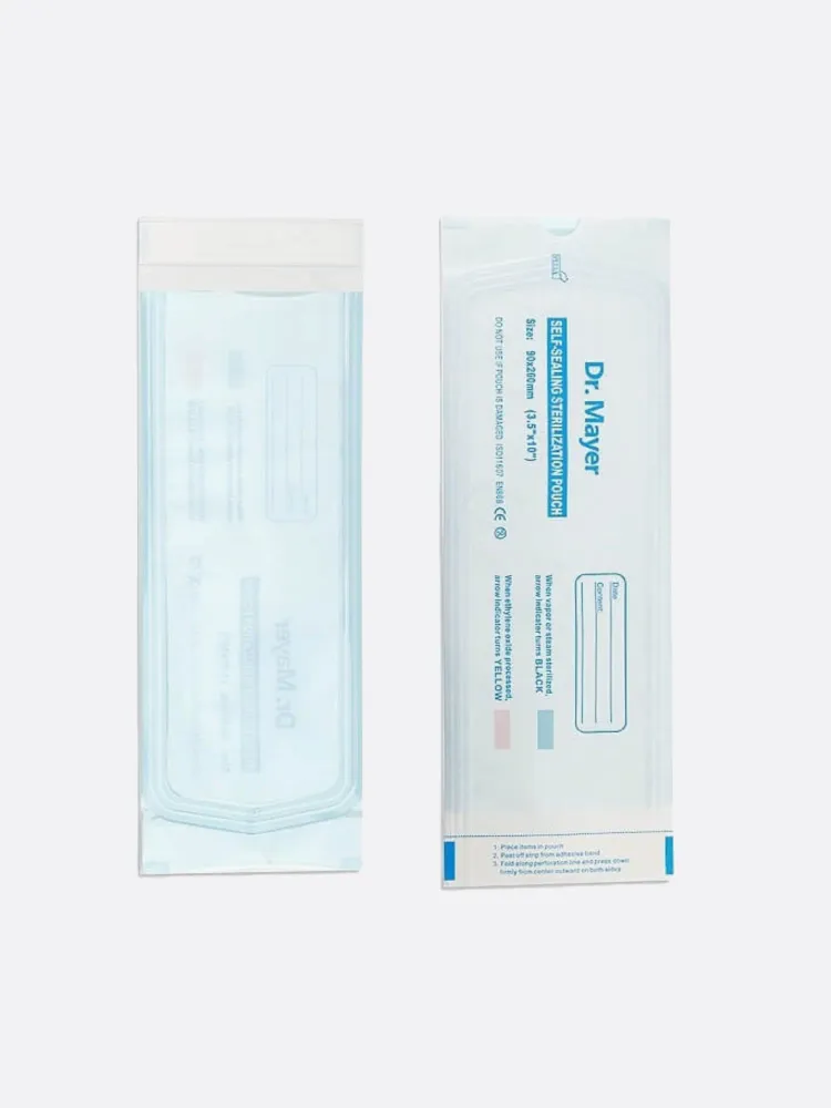 Pungi sterilizare - Autoclav 90x260mm , Set 200 buc , Dr Mayer