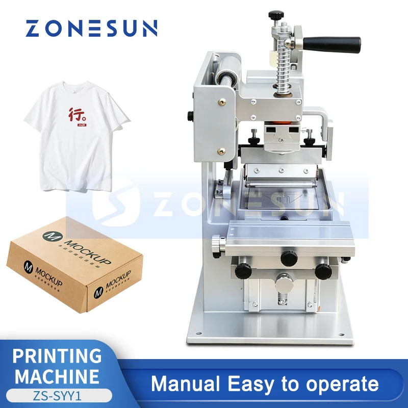 ZONESUN ZS-SYY1 Manual Pad Printer Cosmetics, Electronics & Logo Decoration