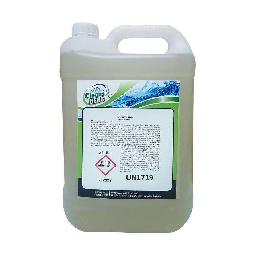 SOLUTIE DE DEGRESARE PT ARAGAZE "KITCHEN QUEEN" -5L