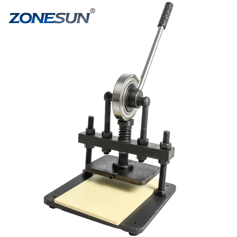 Zonesun 22x14cm Mașă de tăiere pielii din piele DIY Piele tăiat din oțel DIVELRAȚIE DIECTĂ CUTTER DIECĂTOR