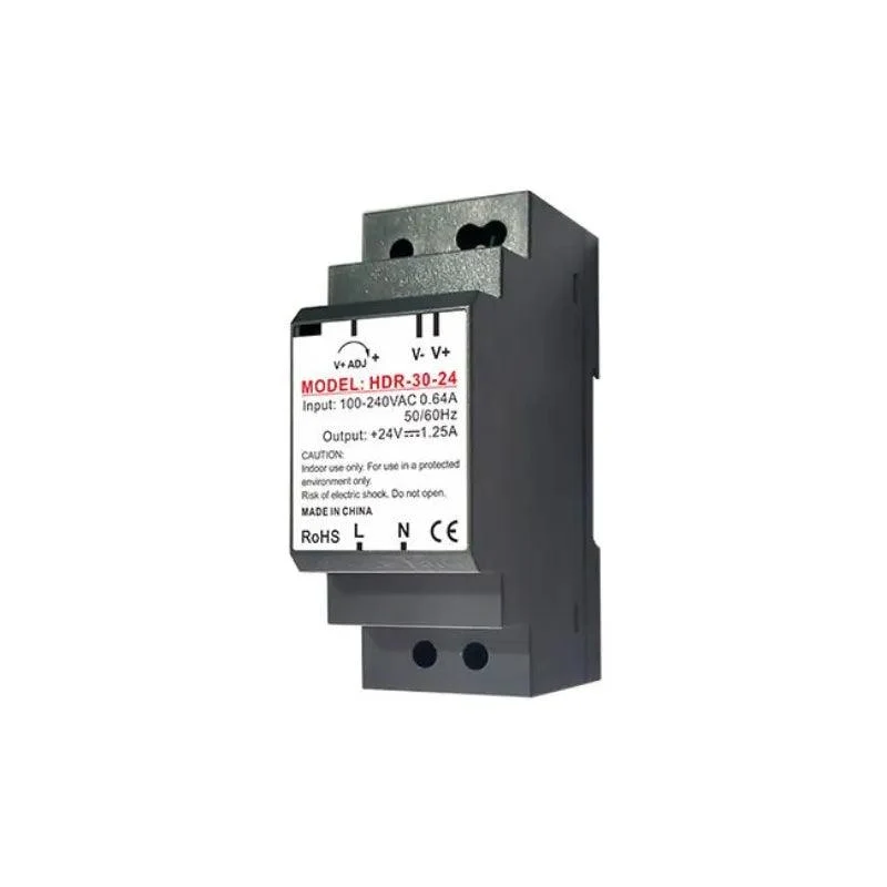 Sursa de alimentare cu montare pe sina DIN 24V 30W 1.25A IP20