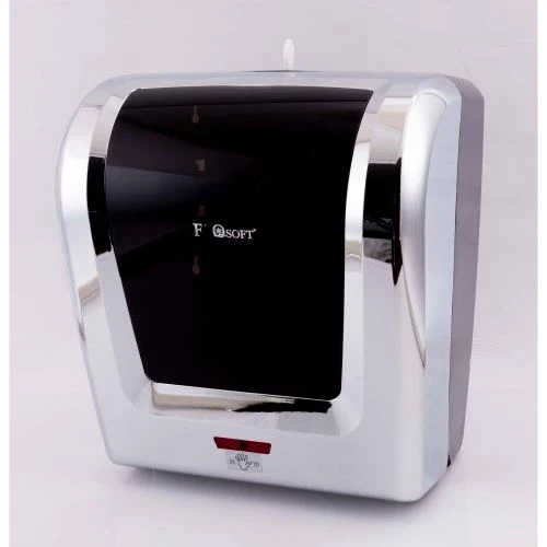 Dispenser hartie Autocut ,crom/negru, cu senzor ,F120