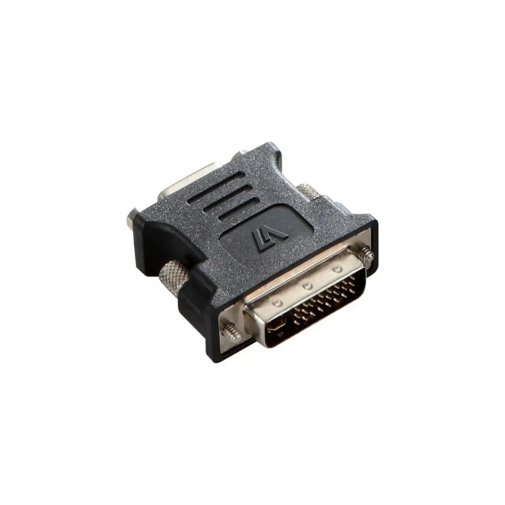Adaptor DVI-I la VGA V7 V7E2DVIIMVGAF-ADPTR Negru