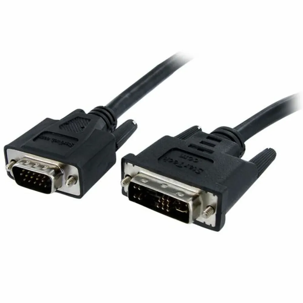 Cablu DVI- la VGA Startech DVIVGAMM1M Negru 1 m
