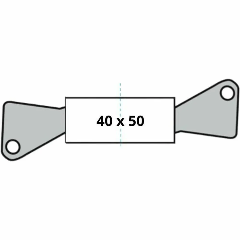 Cilindru de securitate Yale YC2100 40 x 50 mm Alamă