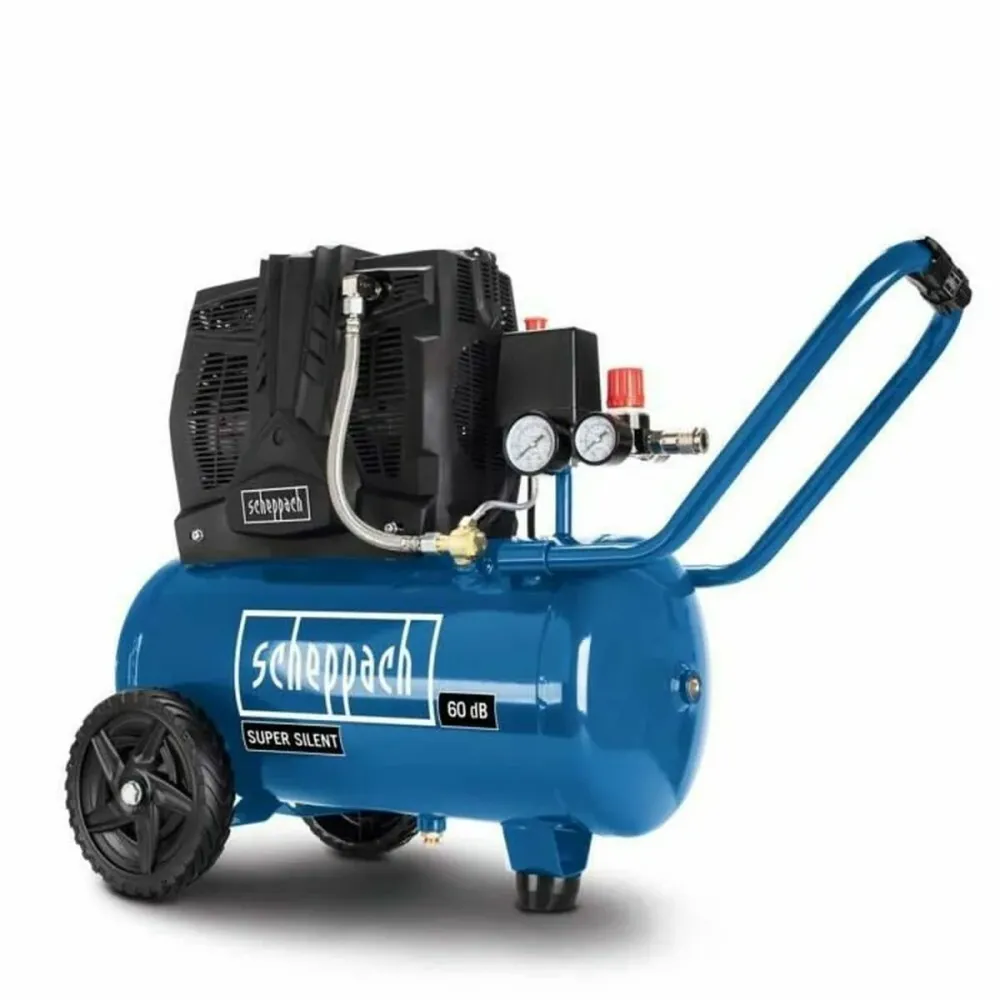 Compresor de aer Scheppach HC25Si Orizontal 1100 W 8 bar 24 L